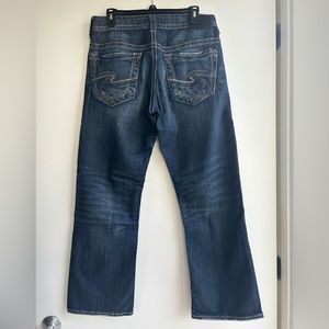Men's Silver jeans Relaxed bootcut "Gordie" sz 31 X 30 in Indigo